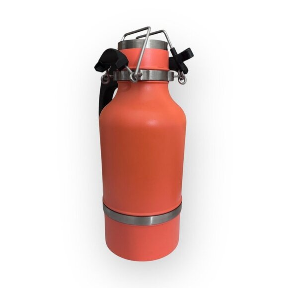 DrinkTanks Growler Travel Keg 64oz Steel Craft with Keg Cap in Coral: Rare Color - Picture 13 of 16